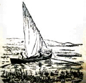 barque sur le lac de Galile
